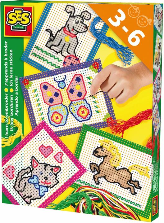Actual product image Ses I learn to embroider