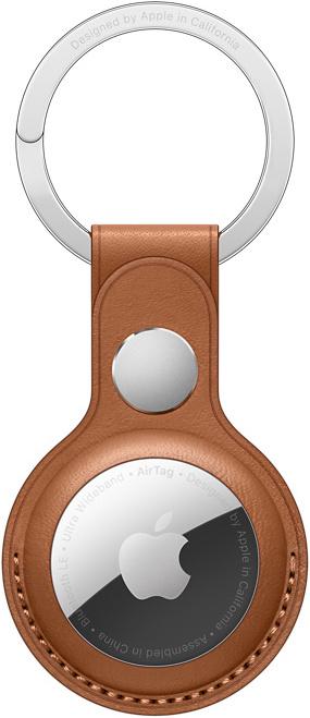 Actual product image Apple AirTag Leather Key Ring