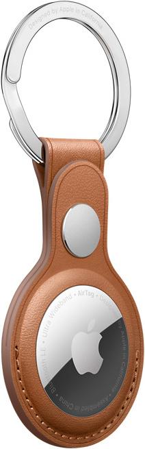 Actual product image Apple AirTag Leather Key Ring