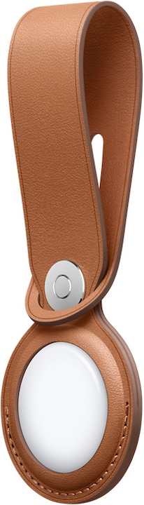 Actual product image Apple AirTag leather pendant