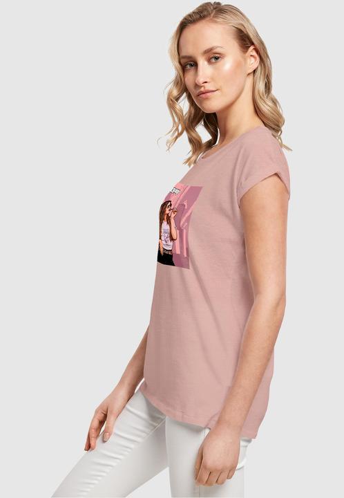 Produktbild Merchcode Ladies Grand - San Antonio Extended Shoulder Tee - 113419 (XL)