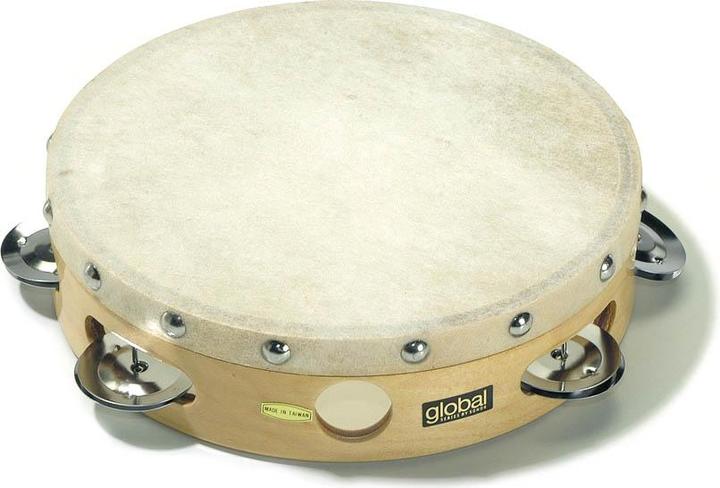 Actual product image Sonor Orff Tambourine with natural skin 20cm (Percussion)