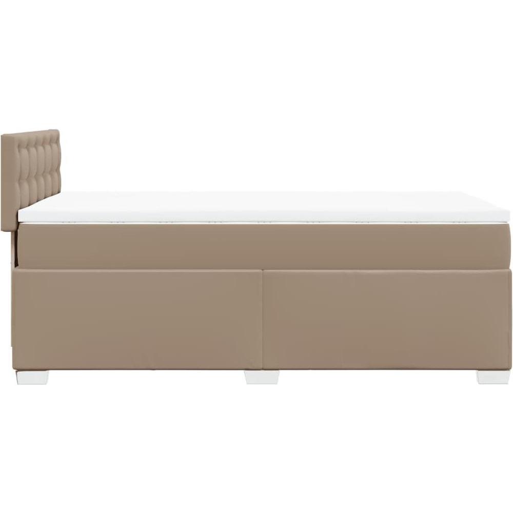 Thumbnail - VidaXL, Bett, Bo x springbett Matratze 100 x 200cm Kunstleder (100 x 200 cm)