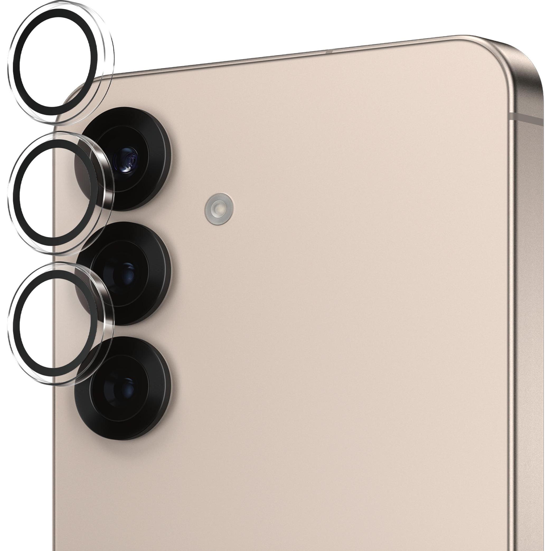 Thumbnail - PanzerGlass Hoops Transparent Kameraschutz Samsung Galaxy S25 (1 Stück, Samsung Galaxy S25), Smartphone Schutzfolie, Tr...