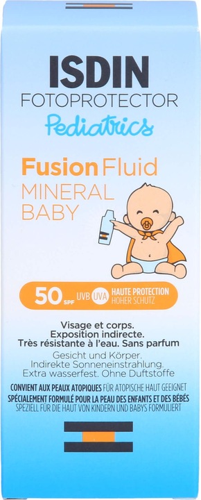 Actual product image Isdin Fotop Pedi Mi Baby50 (Sun cream face, SPF 50+, 50 ml)