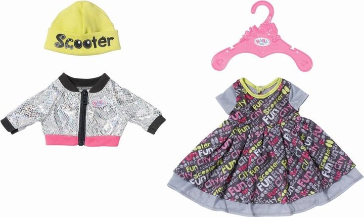 Actual product image Zapf Creation BABY born E-Scooter Outfit 43cm