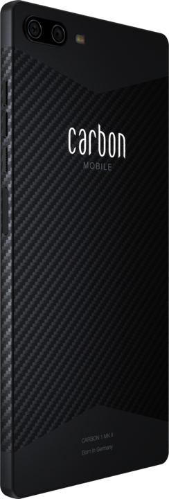 Actual product image Carbon Mobile Carbon 1 MK II (256 GB, Original Carbon Fiber, 6.01", Dual SIM + SD, 16 Mpx, 4G)