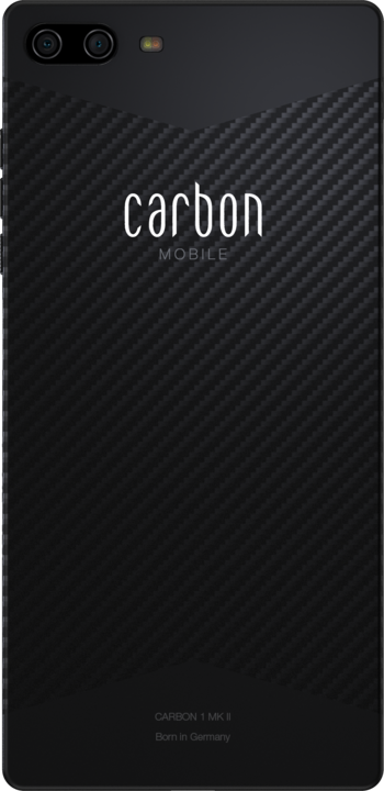Actual product image Carbon Mobile Carbon 1 MK II (256 GB, Original Carbon Fiber, 6.01", Dual SIM + SD, 16 Mpx, 4G)