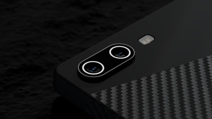 Actual product image Carbon Mobile Carbon 1 MK II (256 GB, Original Carbon Fiber, 6.01", Dual SIM + SD, 16 Mpx, 4G)