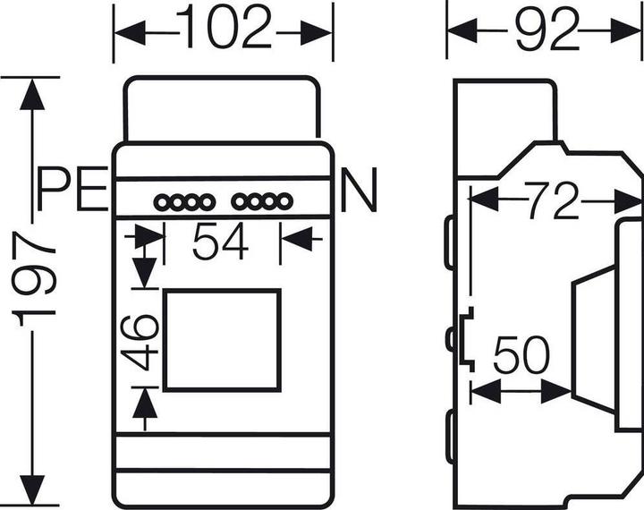 Produktbild Hensel KV-Automatengehäuse