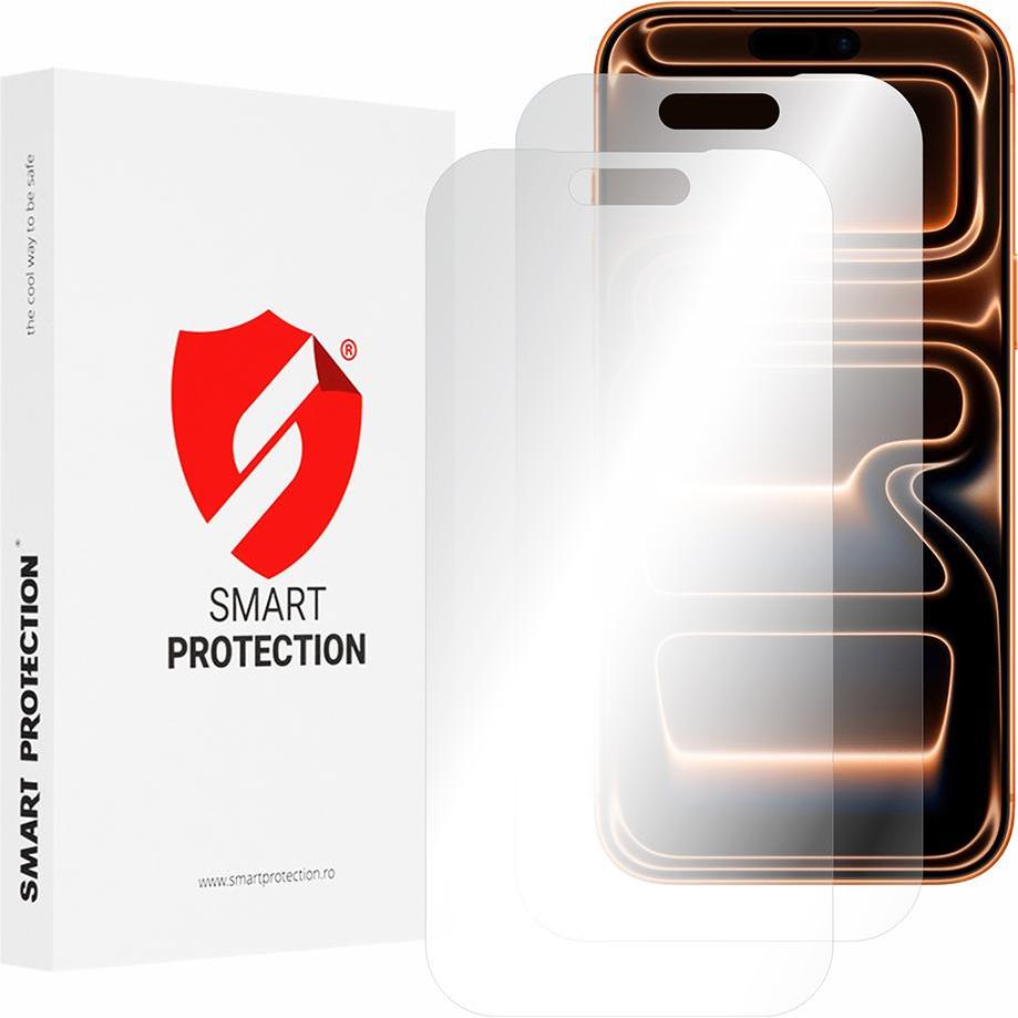 Smart Protection - Premium Classic (2 pack) - iPhone 17 Pro Max - Clear (2 Pezzo/i, Apple iPhone 17 Pro Max), Pellicola protettiva smartphone, Trasparente