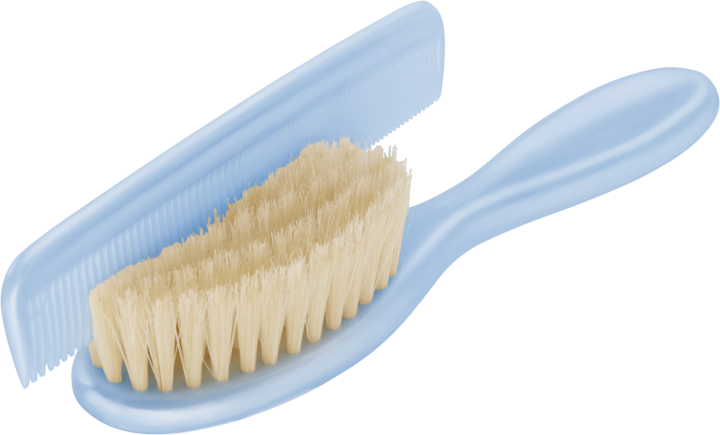Rotho Babydesign Comb & brush with natural bristles