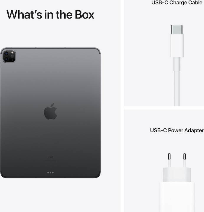Immagine prodotto Apple iPad Pro 2021 (5. Gen) (5G, 12.90", 256 GB, Grigio siderale)