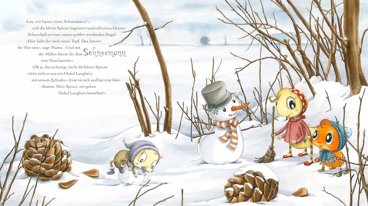 Produktbild Die kleine Spinne Widerlich - Wundervolle Winterzeit - Sonderausgabe zu Weihnachten mit leckeren (Deutsch, Diana Amft, 2023)