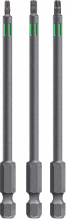 Produktbild kwb 3 Bits 100mm TT Set 1 Tors. (Innensechsrund TX)