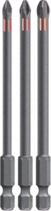 Actual product image kwb 3 Torsion Bits 100mm PH Set (L=100mm)
