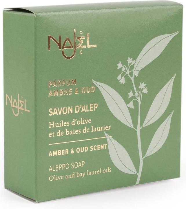 Produktbild Najel Aleppo Seife mit Ambre u. Oud (Hartseife, 1 ml)