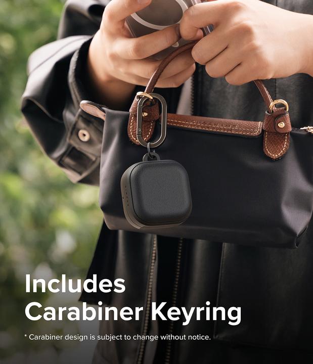 Produktbild Ringke Onyx Magnetisch Magsafe Samsung Galaxy Buds 4 / 4 Pro Schwarz (Ladecase Hülle)