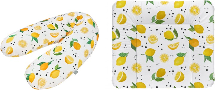 Image du produit Rotho Babydesign Ensemble de coussins d'allaitement Multi avec large matelas à langer