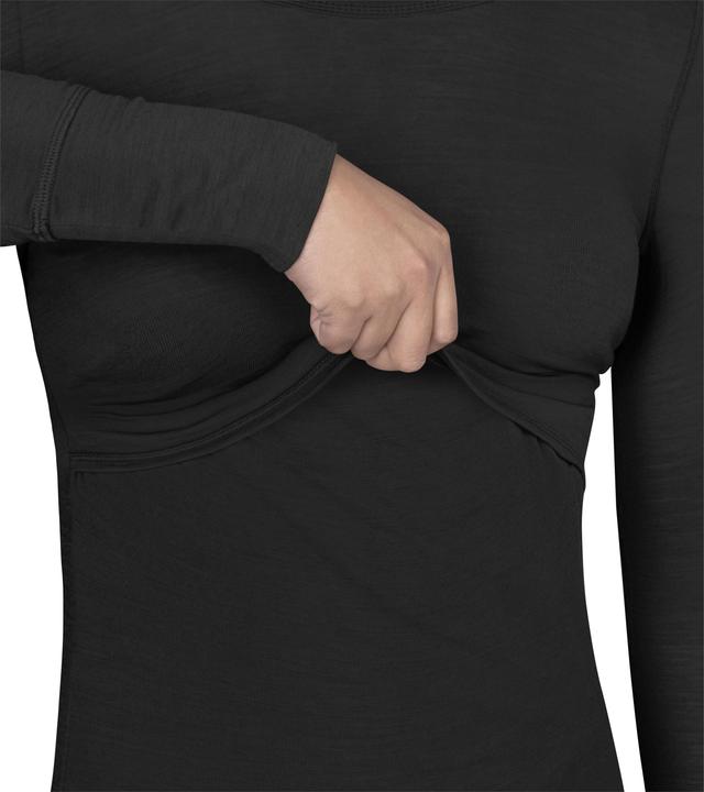 Actual product image Normani Merino Underwear Maternity Set- Long Sleeve Shirt and Underpants - 8795 (XS)