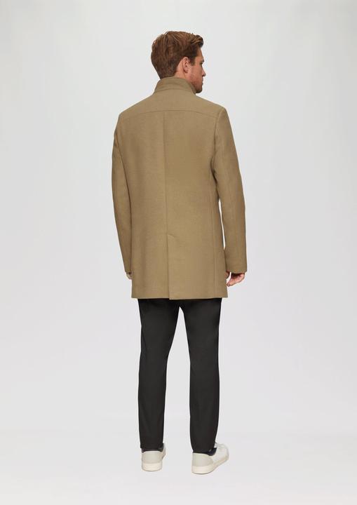 Actual product image S.Oliver Outdoor-Mantel Mantel aus Wollmix mit fixiertem Stepp-Einsatz