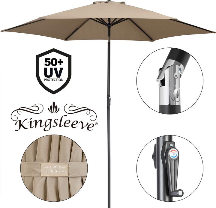 Produktbild Kingsleeve Sonnenschirm (3 m)