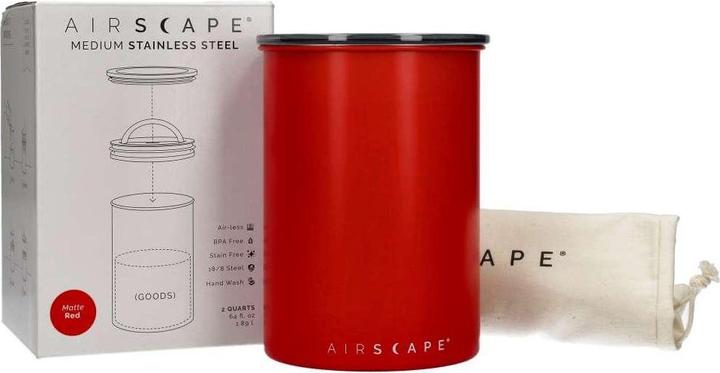 Immagine prodotto Airscape Contenitore per fagioli rossi opachi (1.80 l)