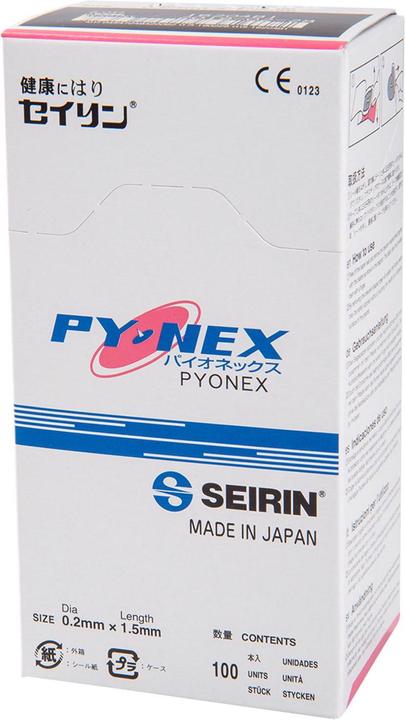 Actual product image Seirin New Pyonex needle