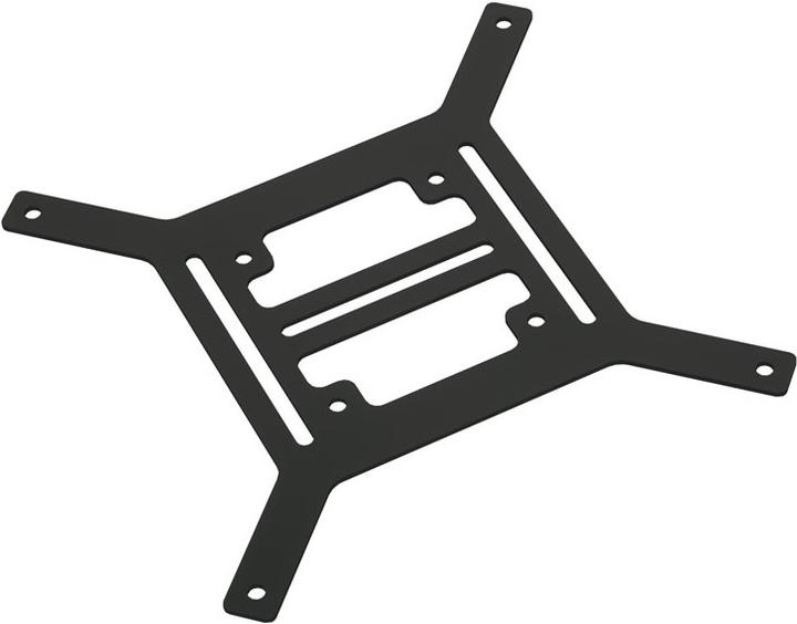 Barrow Ausgleichsbehälterhalterung 140mm flach - schwarz