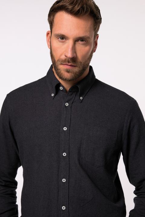 Produktbild JP1880 JP 1880 Flanellhemd, Langarm, Buttondown-Kragen, Modern Fit (8XL)