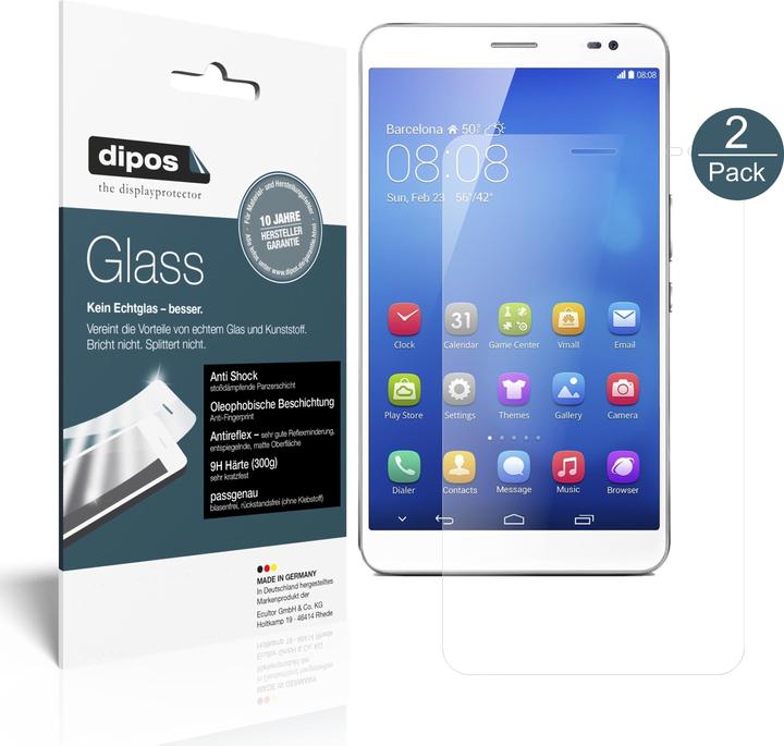 Produktbild Dipos Displayschutz Anti-Shock (1 Stück, Huawei MediaPad X1)