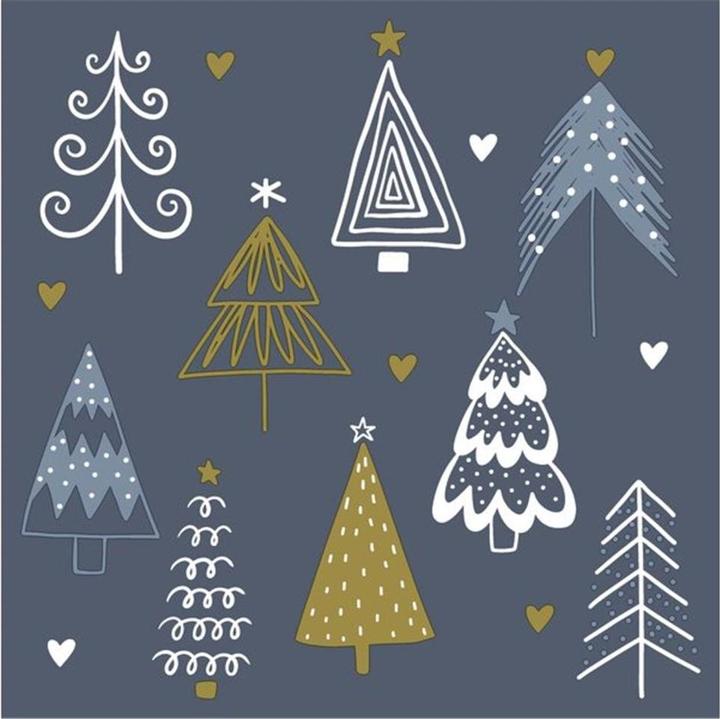 Actual product image Paper + Design Christmas tissue napkin (20 x, 33 x 33 cm)