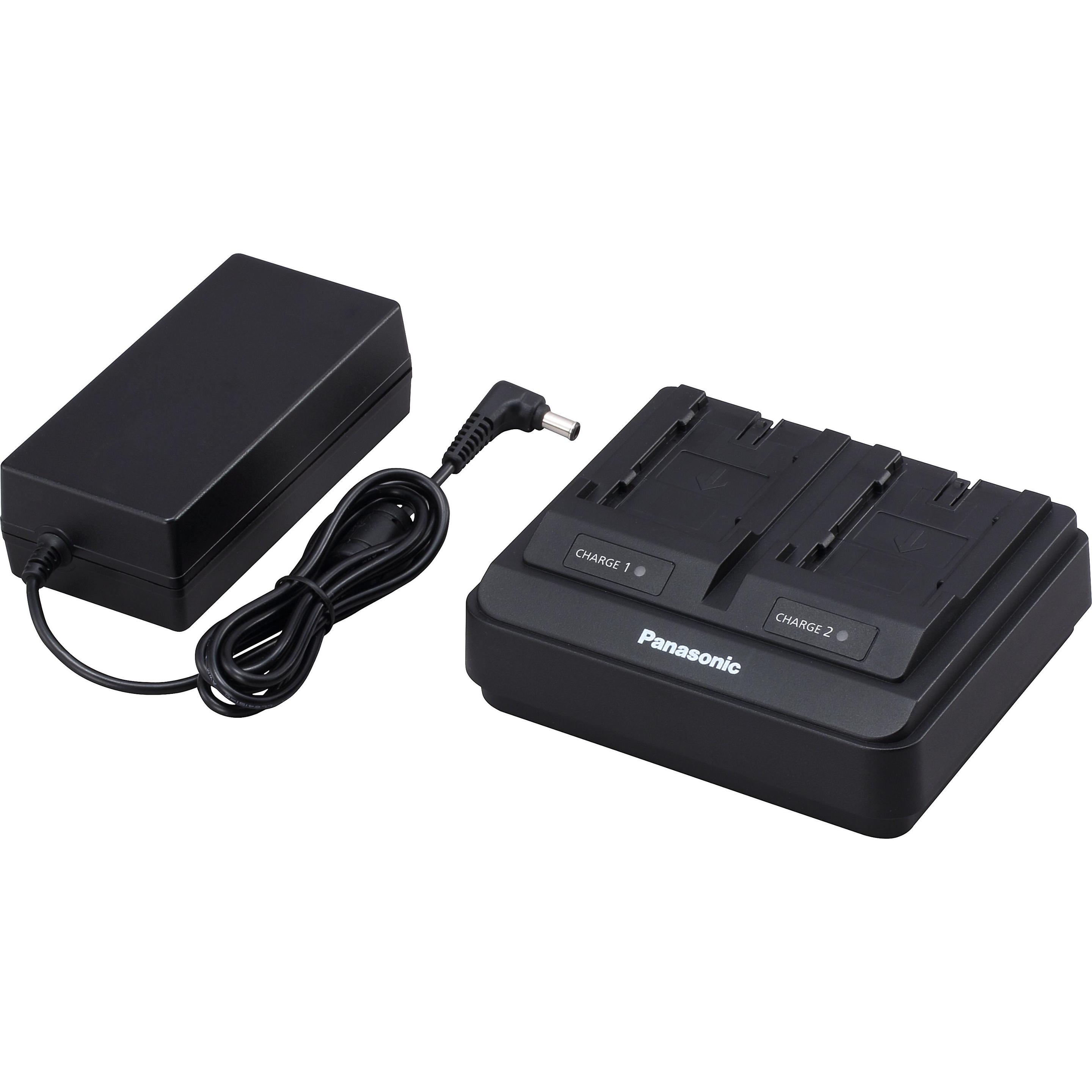 Panasonic AG-BRD50EC Ladegerät für VBR-Serie (Ladegerät), Kamera Stromversorgung, Schwarz