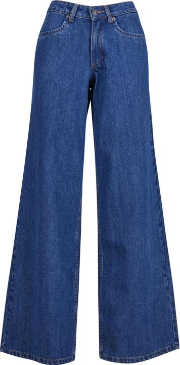 Actual product image Urban Classics Ladies Mid Waist Wide Denim (30)