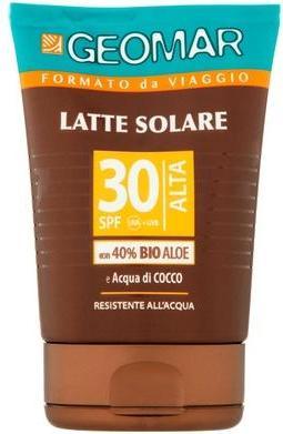 Image du produit Geomar Crème solaire à l'aloès bio et à l'eau de coco SPF30 100ml (Lait solaire, SPF 30, 100 ml, 100 g)