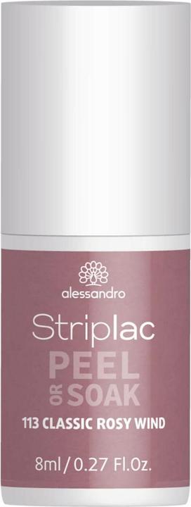 Produktbild Alessandro Striplac Peel or Soak (113 Classic Rosy Wind, UV-Gel Lack)