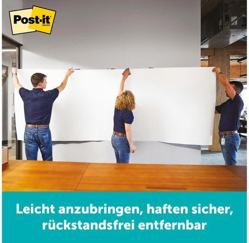 Actual product image Post-it Easy Erase whiteboard surface