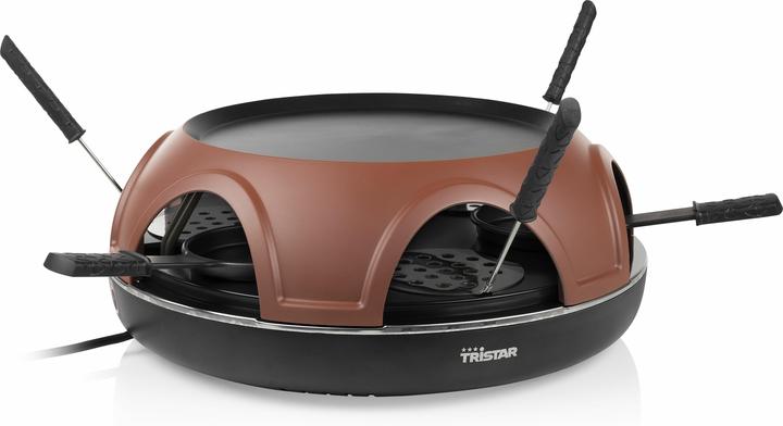 Tristar 3- in 1 Pizza Festa als Raclette, Grillplatte und zum Pizza machen