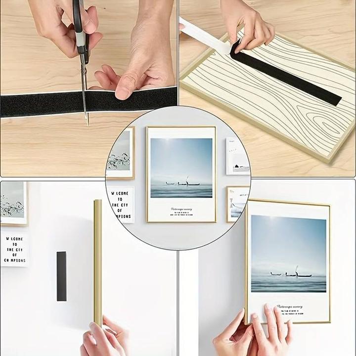 Actual product image König Design Velcro tape extra strong self-adhesive Dimensions selectable Velcro fastener 15 - 50 mm (25 mm)