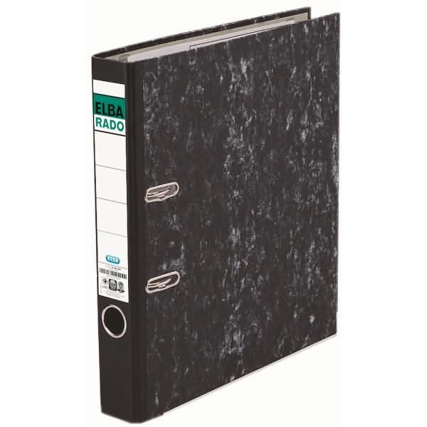 Actual product image Elba Folder rado 100555311 DIN A4 50mm cardboard black (A4, 50 mm, 1 pcs.)