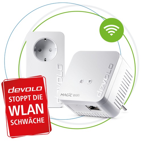 Productafbeelding Devolo Magic 1 WiFi mini Starter Kit (1200 Mbit/s)