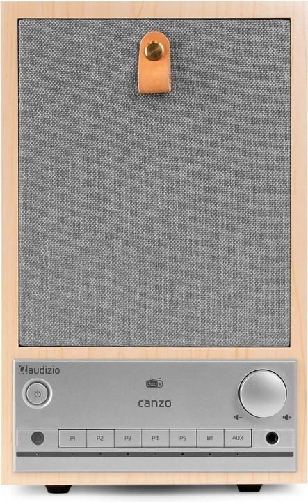 Actual product image Audizio Internetradio - Canzo - FM & DAB radio - Bluetooth - Afneembaar frontpaneel - (DAB+, FM, Internet radio, Bluetooth, Wi-Fi)