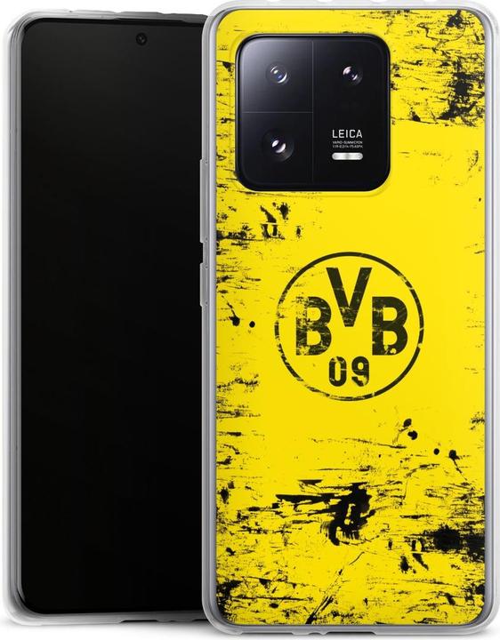 Produktbild DeinDesign Silikon Hülle für Xiaomi 13 Pro Handyhülle Case Smartphone Schutzhülle BVB Borussia Dortmund (Xiaomi 13 Pro)