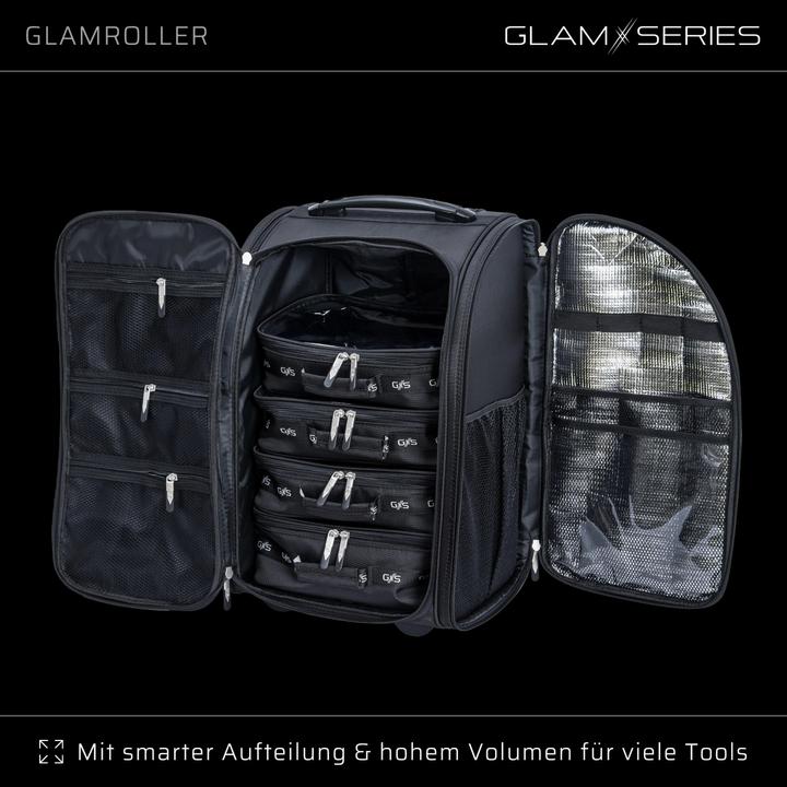 Actual product image Wiltec GlamSeries GlamSwitcher Trolley 4x Pouches Make-Up Artist Case Organiser Case