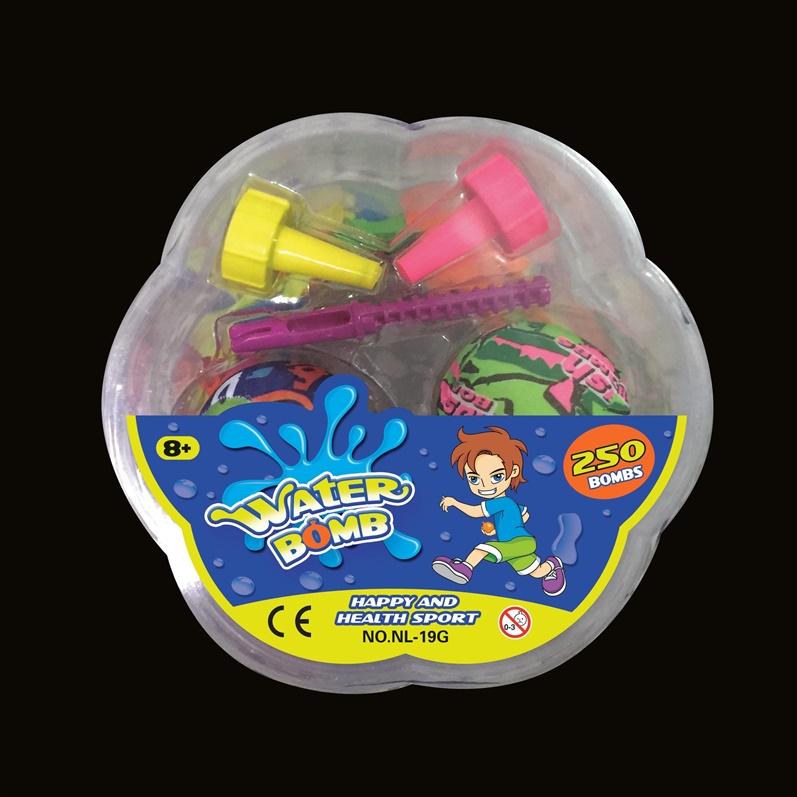 Nenurodyta Set of water balloons NL-19G, various colours