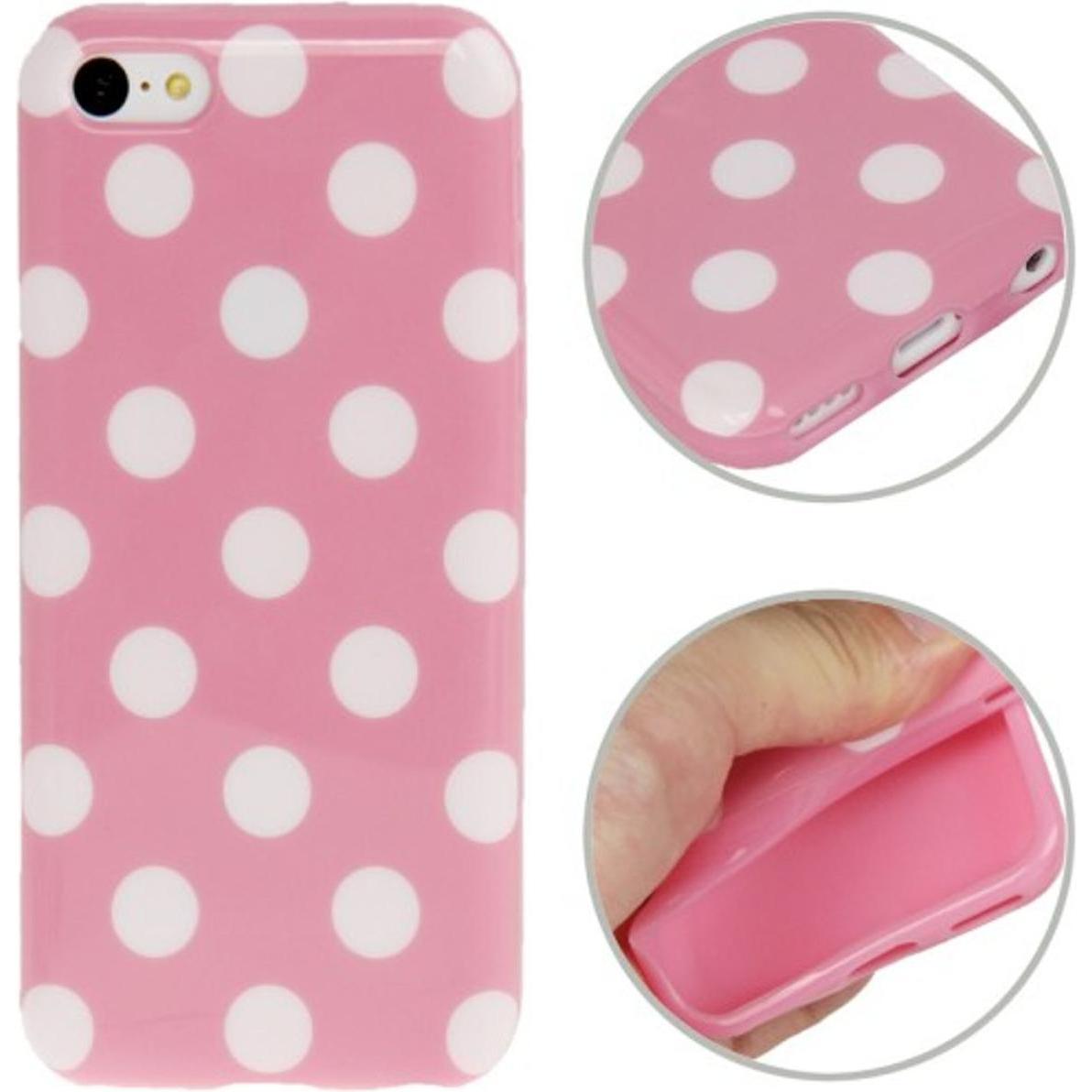 Thumbnail - König Design Schutzhülle für Handy iPhone 5c (Apple iPhone 5c), Smartphone Hülle, Rosa