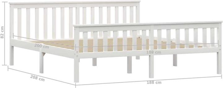 Produktbild vidaXL Bettgestell (180 x 200 cm)