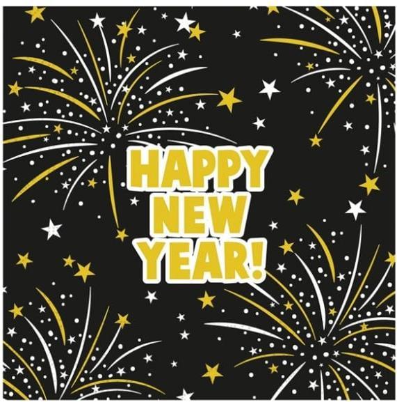 Image du produit Procos Happy New Year (20 pcs)
