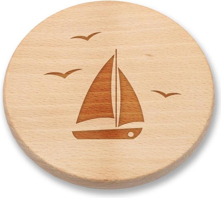 Produktbild Gläserabdeckung Segelboot