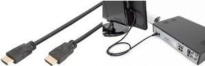 Produktbild Digitus HDMI (Typ A) — HDMI (Typ A) (1 m, HDMI, 2.0)